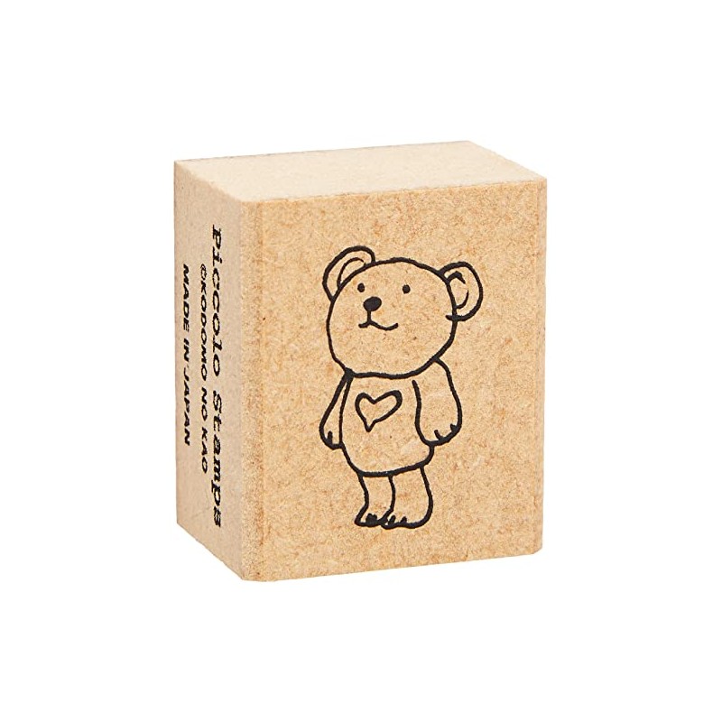 Kodomono no Kao Piccolo Stamp Bear Standing 0812-029