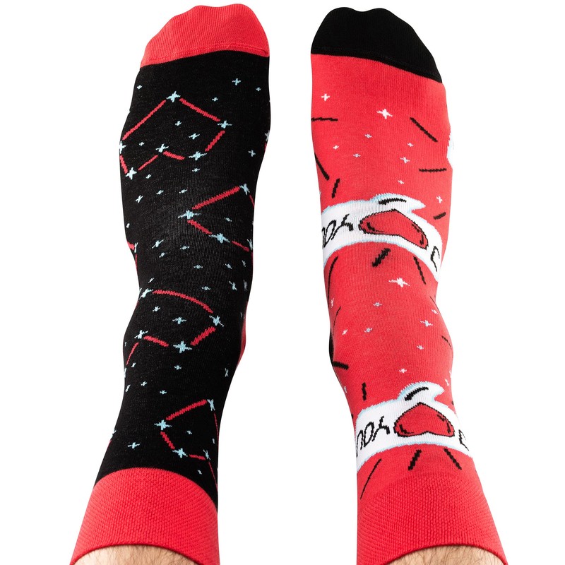TODO Colours Funny Socks with Motif – Multi-Coloured, Colourful, Crazy