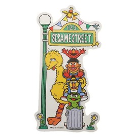 Sesame Street [Big Sticker] Sticker/Friends Paul S&C Decoration, Character Goods Mail Order