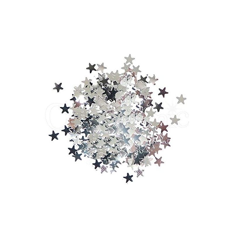 Cosmic Shimmer Glitter Jewels Stars Silver