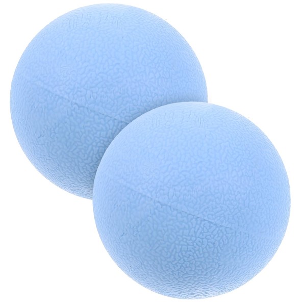 FRCOLOR 2pcs Body Massage Ball Deep Tissue Fitness Ball Handheld