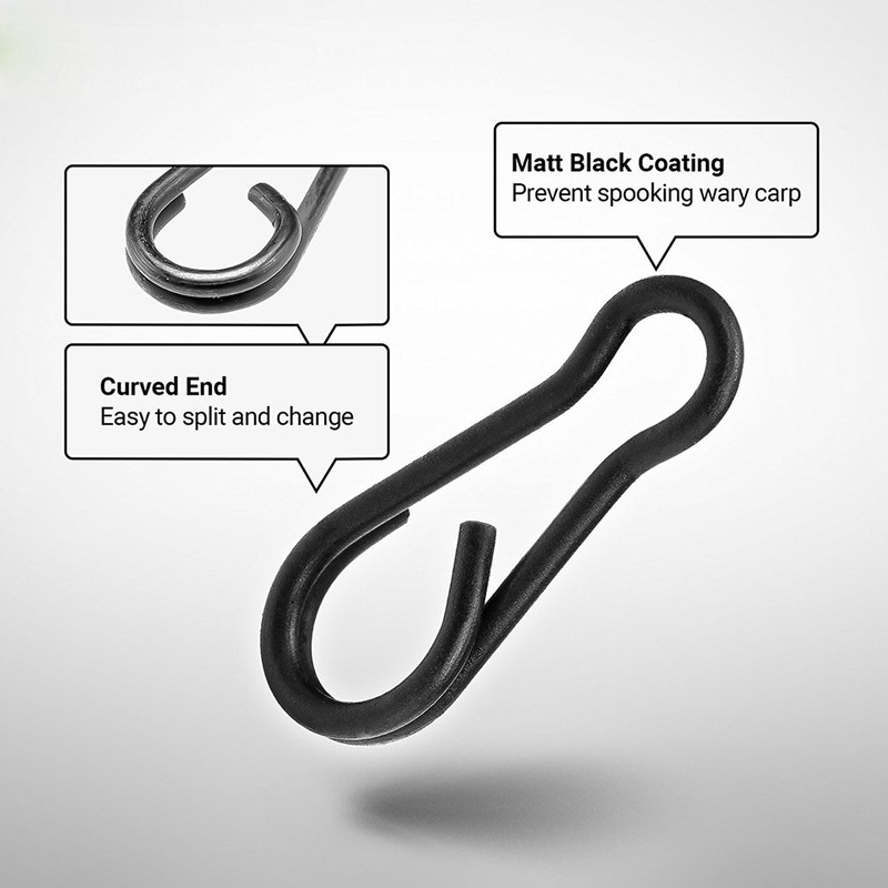 NEWSHOT Multi Quick Change Clips for Carp Fishing Tackle Swivels
