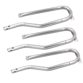 Dongftai SA336A (3-Pack) Stainless Steel Tube Burner Replacement for Nexgrill 720-0336, 720-0337, 720-0511, 720-0512, 720-0584A, 720-0586A, 730-0337, 730-0339, Jenn Air 720-0339, 720-0511