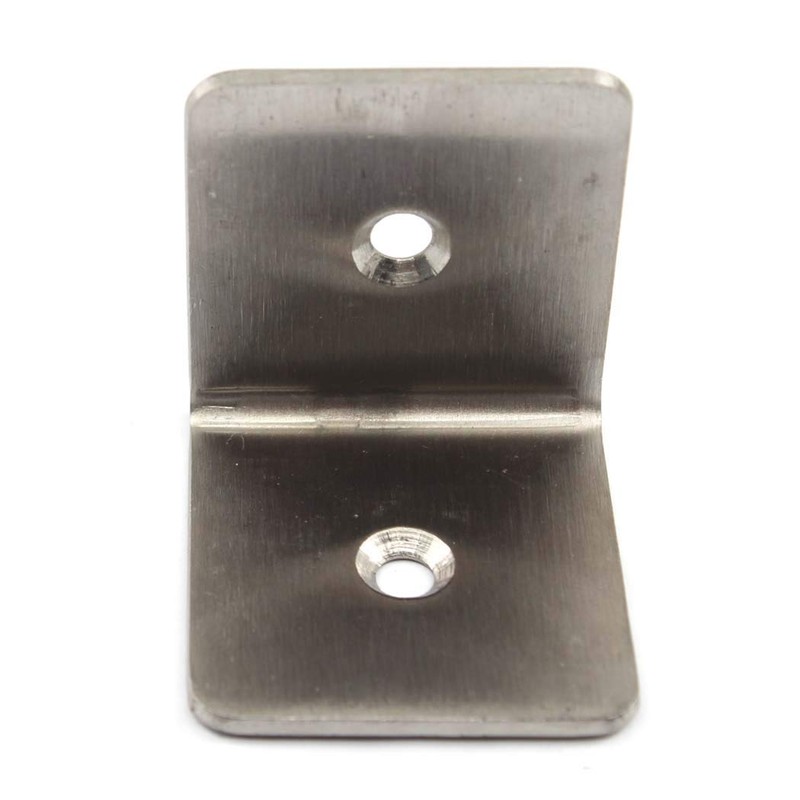 4 Pcs Stainless Steel Corner Brackets L Shape Corner Bracket