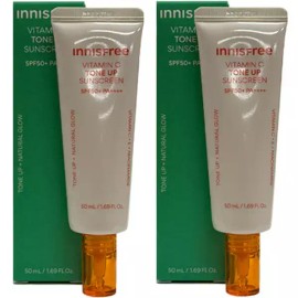Innisfree 이니스프리 비타민C 피치 톤업 선크림 2개세트 (50ml+50ml) Innisfree Vitamin C Peach Tone Up Sunscreen 2-Set (50ml+50ml)