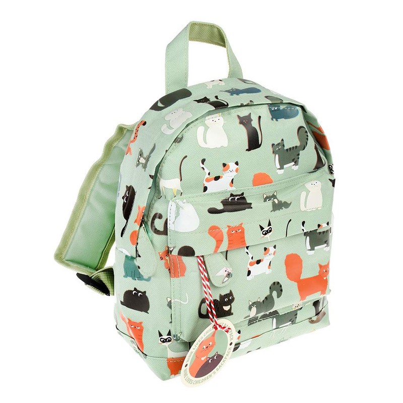 Rex London Cats Design Mini Backpack
