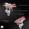 Maíz Gamepad Gatillos Duo Botones L1 R1 Ajustable Gamer Celular