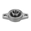 sourcing map 4pcs KFL004 Flanged Pillow Block Bearings 20mm Bore,