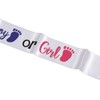 Boy Girl Gender Headband Decoration Sash Maternity Gender Sash Belt