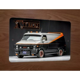 The A-Team Van Photo 8x12 Metal Wall Sign