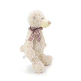 MR VIVICARE 13" White Teddy Bear with Scarf Stuffed Animals for Boys and Girls,Soft and Adorable Stuffed Bear Plush Toys for NewBorn Babies and Kids,Great Gifts on Birthday,Christmas,Machine Washable