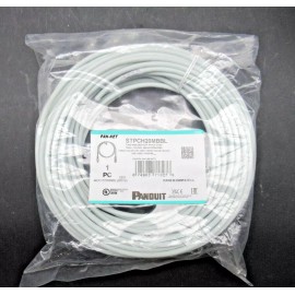 PANDUIT STPCH20MBBL 20m Copper Patch Cord Cat 5E TX6E Shielded FUTP Gray **NEW**