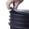 5 Gallon Black Pail with Easy Peel Lid