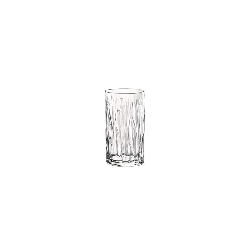 Bormioli Rocco Cooler Glass, Set of 4, 16.25 oz, Clear