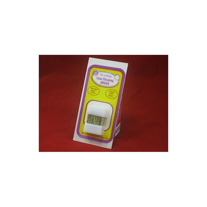 Nic-A-Brush Coin Cleaning Brush