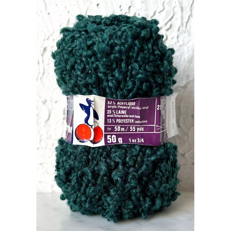 Pingouin Style Astrakan Boucle Acrylic Blend Yarn - 1 Skein