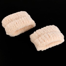 Sarini Headband Bracelet Set with Hair Clips, Skincare Headband for Washing Face, Skincare, Fluffy Makeup Headband, College Style Bracelet, Gift for Girls, Fashion Items