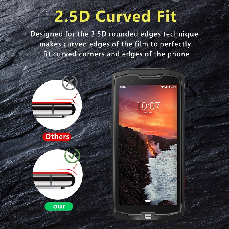 Pack of 3 Screen Protectors Compatible with Crosscall Core X4,