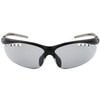 L-Balance Eyes LBR-325-4 Men's Sports Sunglasses, Lightweight, Elastic Frame, Black