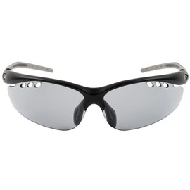 L-Balance Eyes LBR-325-4 Men's Sports Sunglasses, Lightweight, Elastic Frame, Black