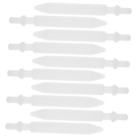 Operitacx 10pcs Marker Refill Nibs for Paint Pen Smooth Writing Pen Points Universal Pen Points Marker Pen Nibs Marker Pen Points Refillable Paint Pen Replace Acrylic Student Supplies White