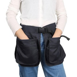 Multi-pocket Waist Belt Tool Apron Bag for Men/Women, Adjustable Belt Apron for Pet Trainer, Garden Tools Organizer, Waiter, Hair Stylist