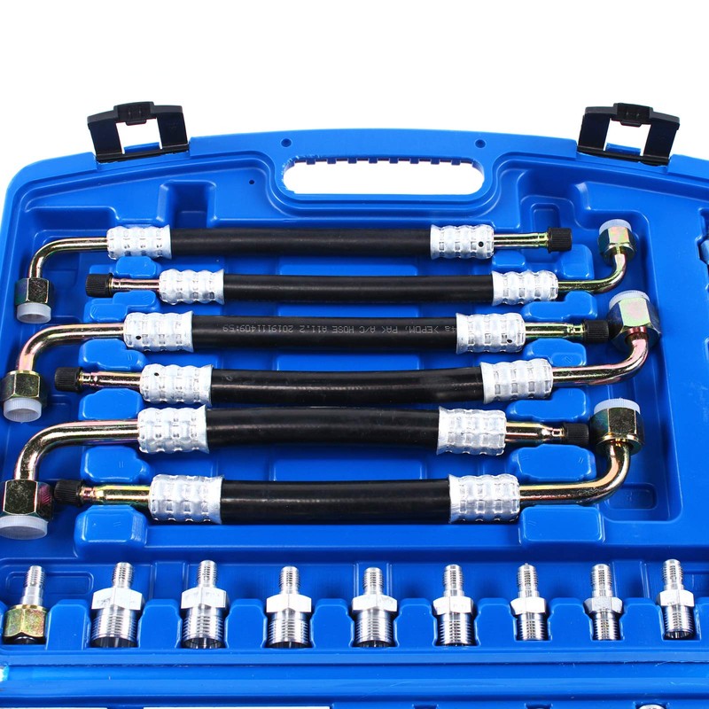 QUSKLISU Air Conditioning Leak Test Kits, 56pcs Air Conditioning Leak