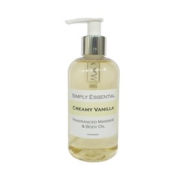 Simply Essential Creamy Vanilla Body Massage oil 250ml