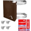 Co-Goods Hardware Pole Camera Bracket Stand Housing Security Camera Cylinder