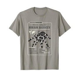 Multi-Legged Horror Hamster Funny Tarantula graphic T-Shirt