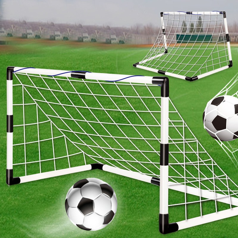 Foldable Kids Soccer Gate Portable Safety Multi Functional Soccer Practicing
