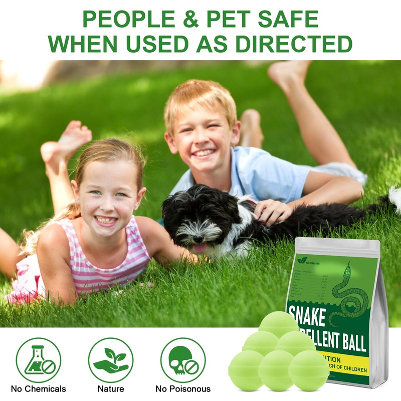 50 Pack Snake Be Gone for Yard Powerful Pet Safe,Moth