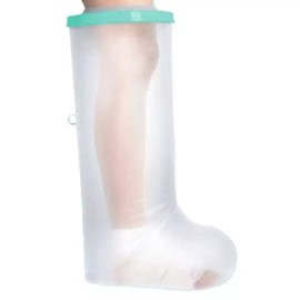 재활치료 실리콘소재 재사용가능 깁스다리 방수커버/ 감염예방 환자목욕용 정형외과용 Rehabilitation Therapy Silicon Reusable Waterproof Cast Cover for Patient Bathing and Infection Prevention in Orthopedics [Thigh]
