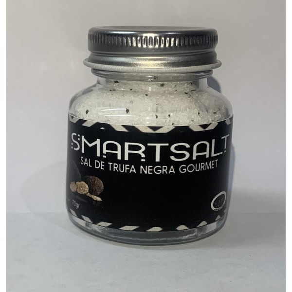 Sal De Trufa Negra Gourmet Smartsalt Importada 70 gr