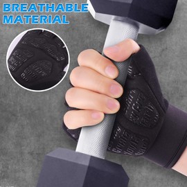 Grebarley Fitness Handschuhe,Trainingshandschuhe für Krafttraining,Bodybuilding,Crossfit,Radsport,Sporthandschuhe für Herren und Damen