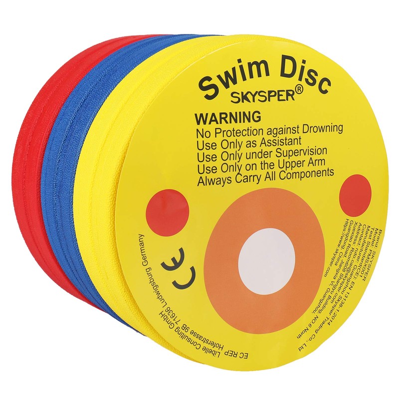 SKYSPER Arm Bands Swimming Float Discs Kids Foam Armband Pool