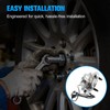 2pcs Front Bearing Hub Assembly Fit for 2017-2018 Nissan Qashqai,