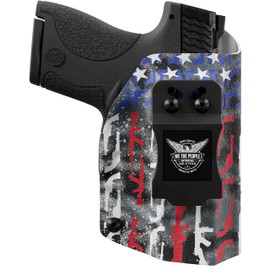 We The People Holsters - Gun Flag - Right Hand - IWB Holster Compatible with Glock 43/43X