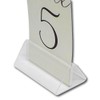 EPOSGEAR 100mm Menu Show Card Acrylic Name Place Table Sign