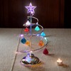 Christmas Tree Crystal Lamp | Rotating Glitter Christmas Tree Desk