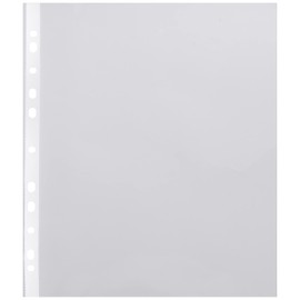 SUMMIT Punched Pockets A4, 100 Poly Pockets, Pack of 100