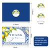 JarThenaAMCS 24 Pack Lemon Thank You Cards Mediterranean Greeting Card