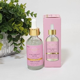 Natural Infusion Hyaluronic Acid Face Serum w/ Vitamin C & Collagen Moisturizing