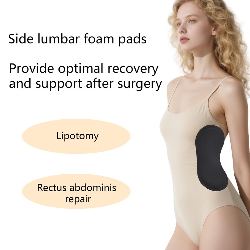 lasuroa 2pcs Post Surgery Lipo Foam Pads, 11.81x5.51 Inch Lipo