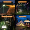TOHETO Camping String Lights, 3 in 1 Upgraded Retractable RGB