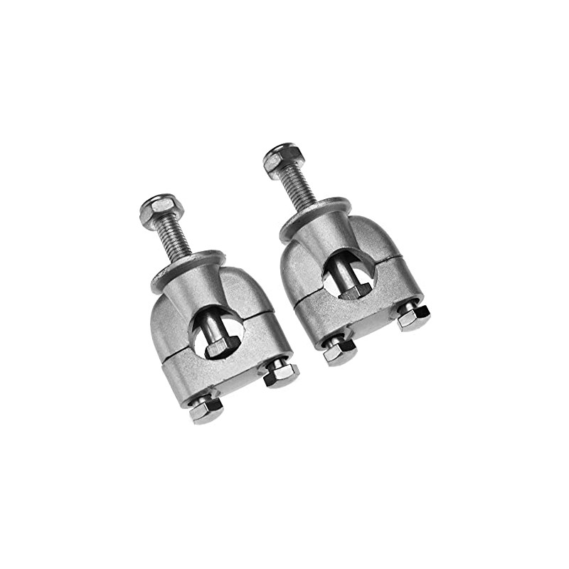 eMagTech 1 Pair Motorcycle Handlebar Clamp, Handlebar Riser Mount Clamps,