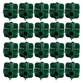 HowseHold Flexible Cane Balls - Bamboo Cane Connectors for Fruit Cages Netting Frames [PACK OF 20]
