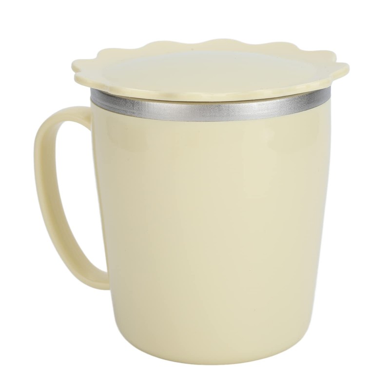 Nunafey Adult Leakproof Cups, Convalescent Feeding Cups 350ml Lightweight for