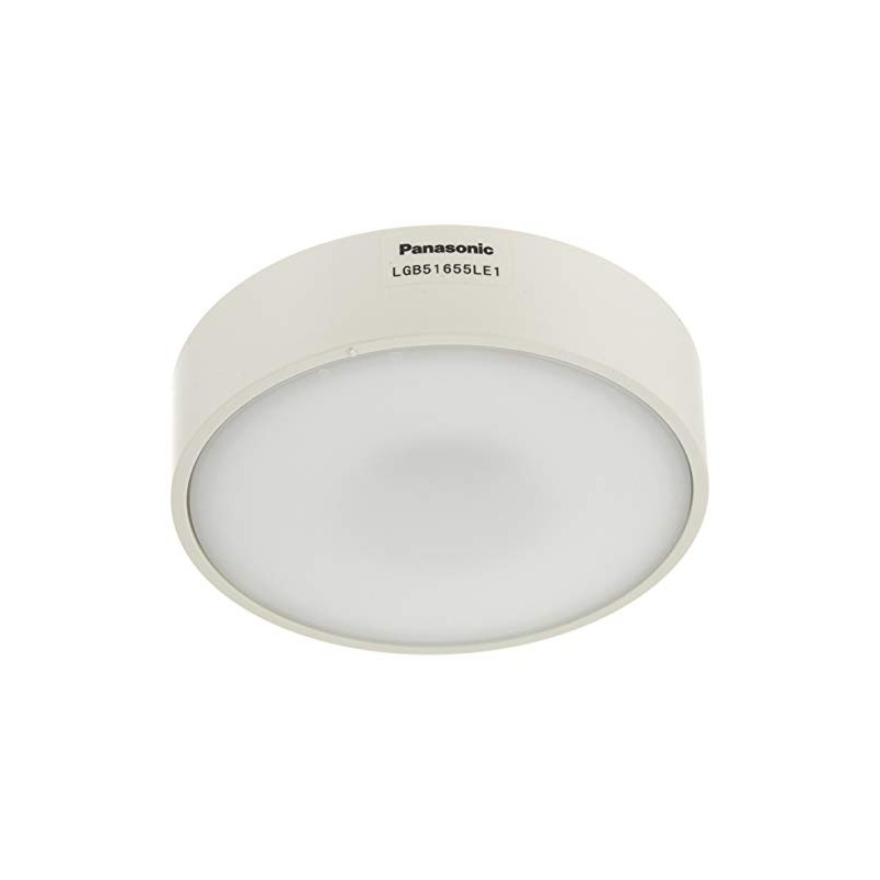 Panasonic LGB51655LE1 Down Ceiling Light, Flush Mount, Type 60, White