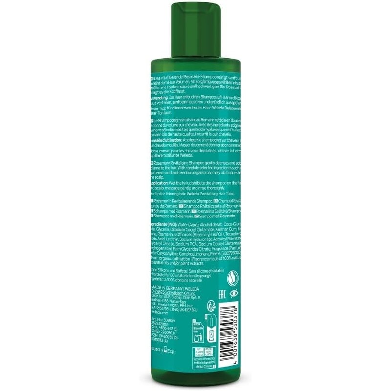 Weleda Revitalizing Shampoo Rosemary 250ml